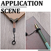 5Pcs 5 Colors Nylon Cord Neck Straps DIY-GF0008-30-5