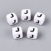 Opaque Acrylic Beads SACR-N020-04A-J-1
