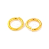 Brass Saw Cut Open Jump Rings KK-G514-01I-G-3