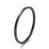 1mm Polished Plain Dome Finger Ring for Girl Women LS-RJEW-C012-02D-EB-3