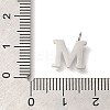 304 Stainless Steel Micro Pave Cubic Zirconia Pendants STAS-H228-06P-M-3