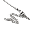 Non-Tarnish 304 Stainless Steel Pendant Necklaces NJEW-G120-03P-4