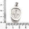 304 Stainless Steel Pendants STAS-B086-11B-P-3