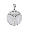 Jesus Theme 304 Stainless Steel Pendants STAS-D387-01A-P-1