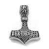 Viking 304 Stainless Steel Pendants STAS-N105-04A-AS-1