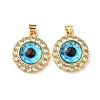 Real 18K Gold Plated Brass Pendants KK-L209-008G-05-1