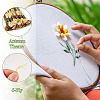 22 Bundles 22 Colors Autumn Themed Polyester Embroidery Floss OCOR-TA0002-80-5