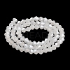 Imitation Jade Electroplate Glass Beads Strands EGLA-F029-J4mm-A06-2