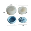 Flower Pattern Storage Box Food Grade Silicone Molds PW-WG37654-01-1