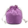 Linen Packing Pouches Drawstring Bags PW-WG38CE7-06-1