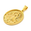 Ion Plating(IP) 304 Stainless Steel Pendants STAS-R231-18G-19-2