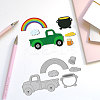 Saint Patrick's Day Carbon Steel Cutting Dies Stencils DIY-WH0309-3326-4