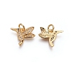 Brass Pendants KK-I656-13G-2