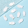 10Pcs Natural Shell Pendants SHEL-YW0001-12-1