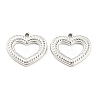 Non-Tarnish 304 Stainless Steel Pendants STAS-I202-24P-1
