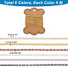   30M 6 Colors Iron Cable Chains CH-PH0001-14-2
