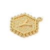 Brass Pendants KK-B126-01G-Y-2