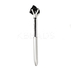 Raw Natural Obsidian Chip on Top Ball-Point Pen LS-AJEW-G063-01D-1