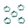 Flower Hollow Glazed Porcelain Bead Frame PORC-A034-09-2