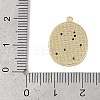 Brass Micro Pave Cubic Zirconia Pendants KK-I719-41G-3