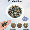 120Pcs Natural Indian Agate Beads G-PA0001-17A-2