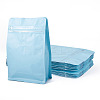 10Pcs BOPP and Aluminized PET and PE Resealable Coffee Zipper Bags with Valve ABAG-TA0001-93C-2