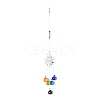 Crystals Chandelier Suncatchers Prisms Chakra Hanging Pendant AJEW-Q142-05-3