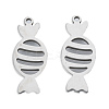 Non-Tarnish 201 Stainless Steel Pendants STAS-N098-128P-3