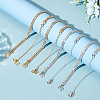 Brass Rhinestone Non-slip Bra Straps FIND-GO00010-4