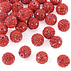 30Pcs Pave Disco Ball Beads RB-TA0001-26A-2