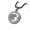 Bear Stainless Steel Pendant Necklaces PW-WG3B8FA-01-1