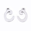 Non-Tarnish 201 Stainless Steel Charms X-STAS-T044-217P-C-2