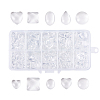 Transparent Glass Cabochons GGLA-JP0004-01-1