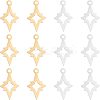 201 Stainless Steel Laser Cut Pendants STAS-UN0013-47-1