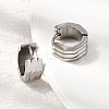 304 Stainless Steel Hoop Earrings EJEW-L302-01P-2