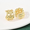 Brass Cuff Earrings EJEW-C159-02G-2