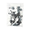 40Pcs 10 Styles Silicone Beads SIL-FS0001-27B-6