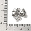 Rack Plating Brass Micro Pave Clear Cubic Zirconia Pendants KK-R158-04P-3