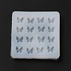 Butterfly Shape DIY Food Grade Silicone Molds X-AJEW-A033-01-3