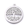 Non-Tarnish 304 Stainless Steel Pendants LS-STAS-L245-010A-P-2