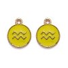 Alloy Enamel Pendants LS-ENAM-S124-01B-14J-1
