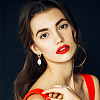 1 Pair Plastic Pearl Dangle Hoop Earrings EJEW-FI0002-23-6