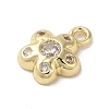 Brass Micro Pave Cubic Zirconia Pendants LS-KK-K371-03G-2
