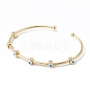 Brass Cuff Bangles BJEW-A134-02G-10-2