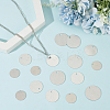 30Pcs 3 Styles Aluminum Pendants ALUM-WR0001-01-4