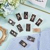 10Pcs 10 Styles Tarot Enamel Pins JEWB-SC0001-72-6
