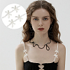 2Pcs Adjustable ABS Imitation Pearl Beaded Bag Straps DIY-AR0003-16C-6