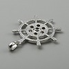 Alloy Hang Snap Base Pendant FIND-WH0110-275-2
