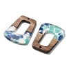 Resin and Walnut Pendants FIND-R051-02D-2