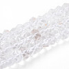 Natural Quartz Crystal Beads Strands G-N347-09A-01-2